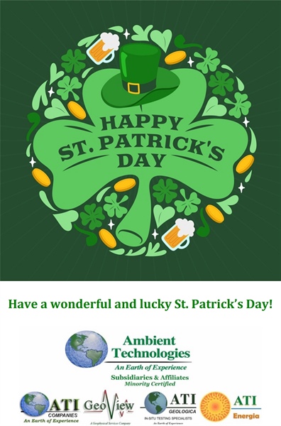 Wishing you a Happy and Lucky St. Patrick’s Day