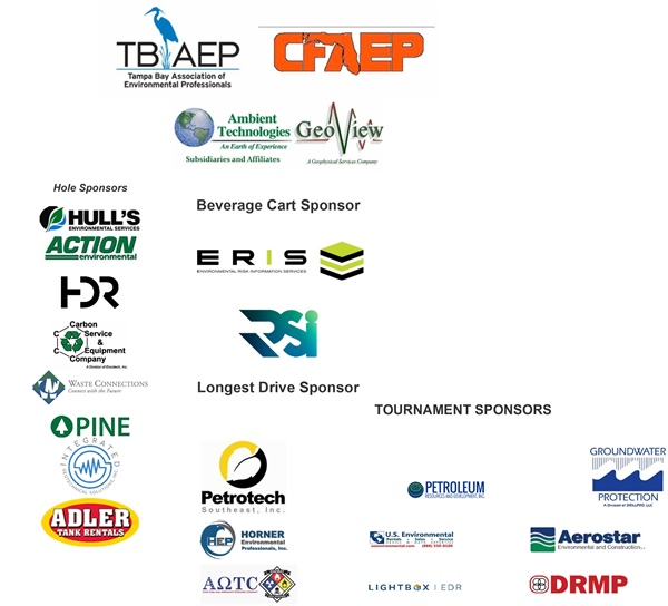 Ambient Technologies, Inc. and GeoView, Inc. were the Lunch Sponsors of the Sixth Annual TBAEP & CFAEP Golf Tournament